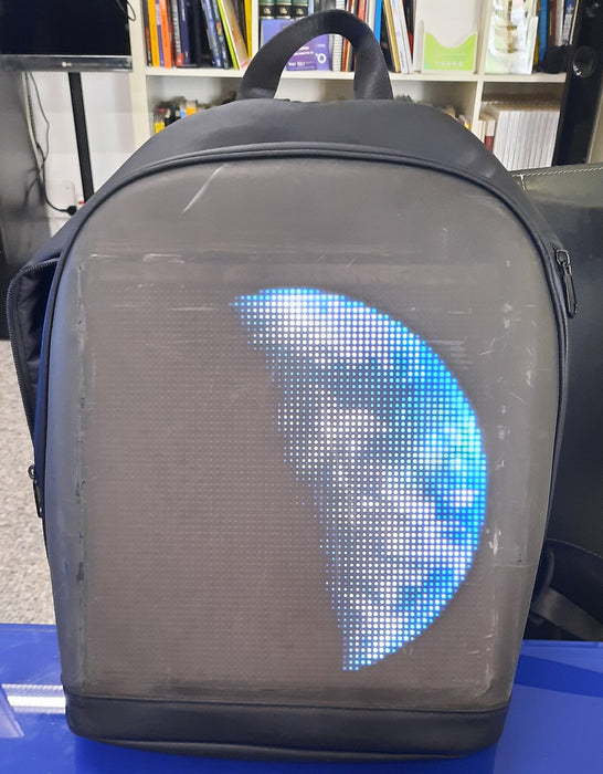 Zaino con display a LED