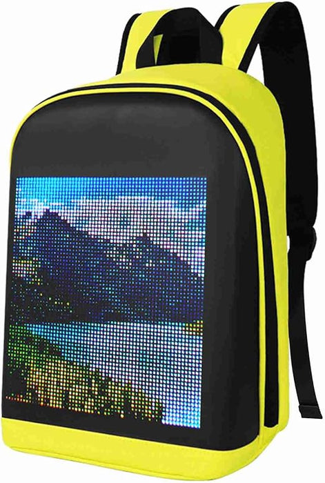 Zaino con display a LED