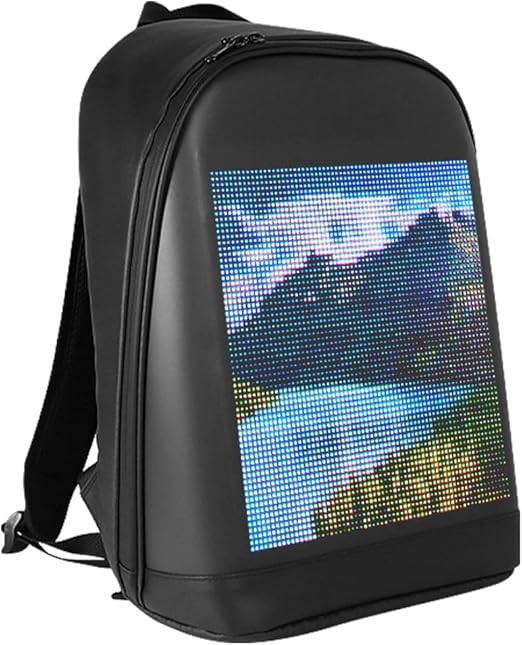 Zaino con display a LED
