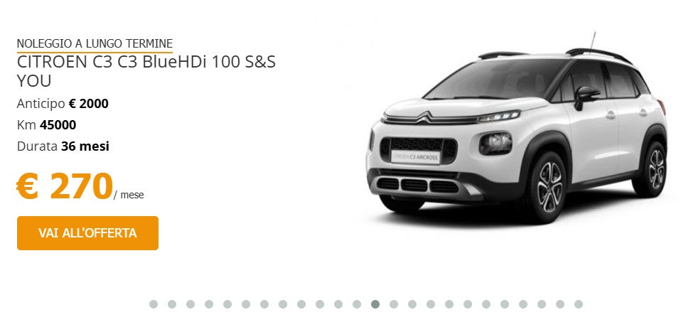 Noleggio a lungo termine